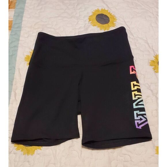 NWT PINK VICTORIA SECRET ACTIVE WEAR SHORTS - Picture 1 of 5